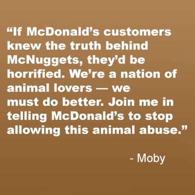Moby, McDonal's Campaign