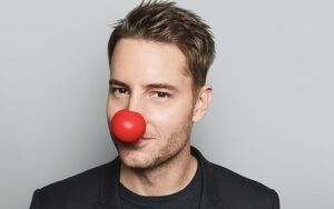 Justin Hartley, The Red Nose Day Special, This is Us, The Young and the Restless, Passions, Smallville