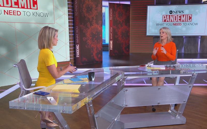 Pandemic: What You Need To Know, Amy Robach, Dr. Jennifer Ashton