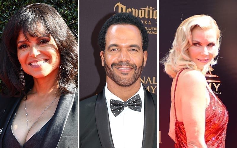 Victoria Rowell, Kristoff St. John, Katherine Kelly Lang, The Bold and the Beautiful, The Young and the Restless
