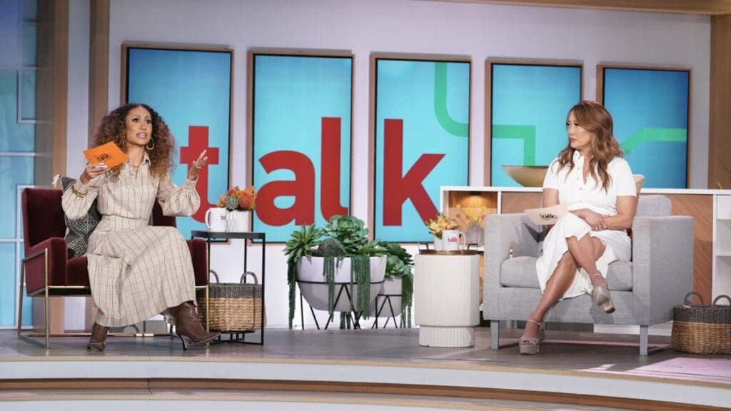Elaine Welteroth, Carrie Ann Inaba, The Talk