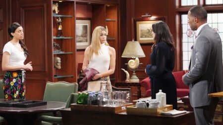 Kiara Barnes, Rena Sofer, Lawrence Saint-Victor