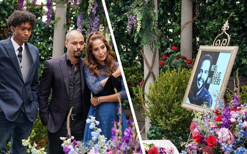 Jacob Aaron Gaines, Bryton James, Christel Khalil, The Young and the Restless