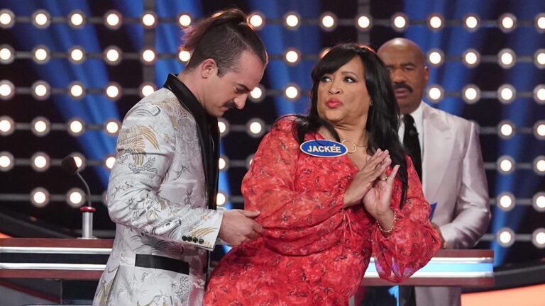 Jackée Harry, Peter Avalon, Steve Harvey, Celebrity Family Feud
