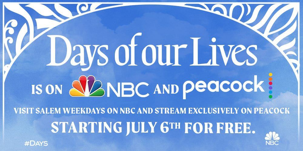 Days of our Lives, Peacock TV