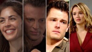 Kelly Thiebaud, Steve Burton, Michael Mealor, Hunter King, General Hospital, The Young and the Restless