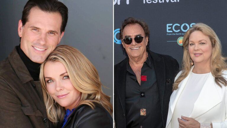 Christie Clark, Austin Peck, Thaao Penghlis and Leann Hunley Head to ‘Days of our Lives: Beyond Salem’ Thaao Penghlis as André DiMera, Leann Hunley as Anna DiMera, Christie Clark as Carrie Brady, Austin Peck as Austin Reed, Days of our Lives: Beyond Salem
