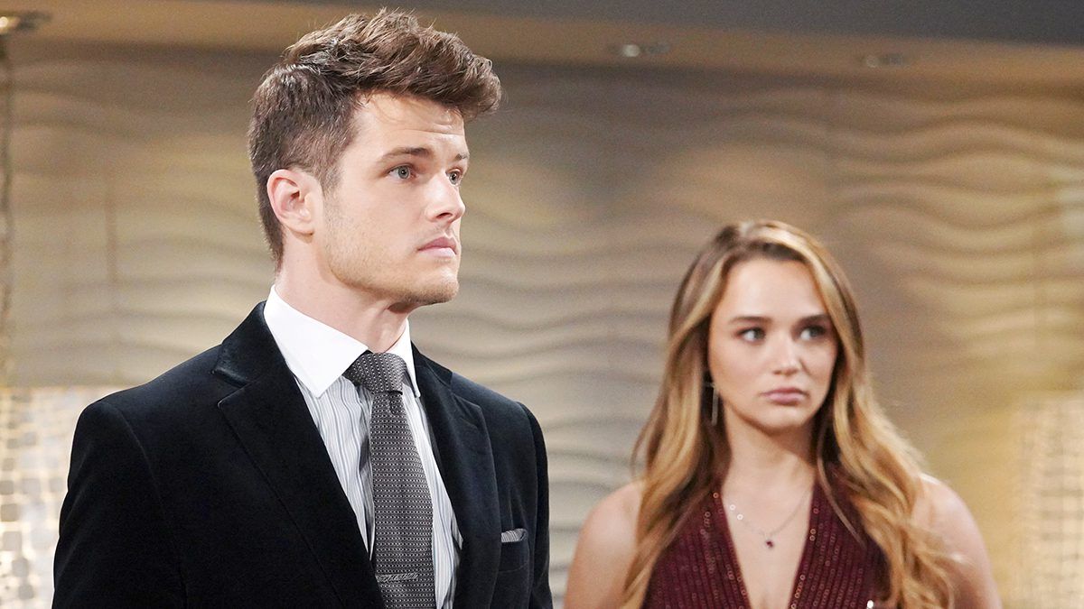 Michael Mealor, Kyle Abbott, Hunter King, Summer Newman, The Young and the Restless