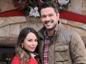 Janel Parrish, Ryan Paevey, Nathan West, General Hospital, GH, #GH, Coyote Creek Christmas, Hallmark Channel
