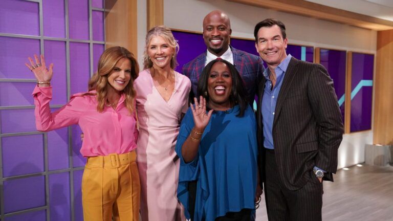 Natalie Morales Debuts as a Co-Host on ‘The Talk’ – WATCH Natalie Morales, Amanda Kloots, Akbar Gbajabiamila, Sheryl Underwood, Jerry O'Connell