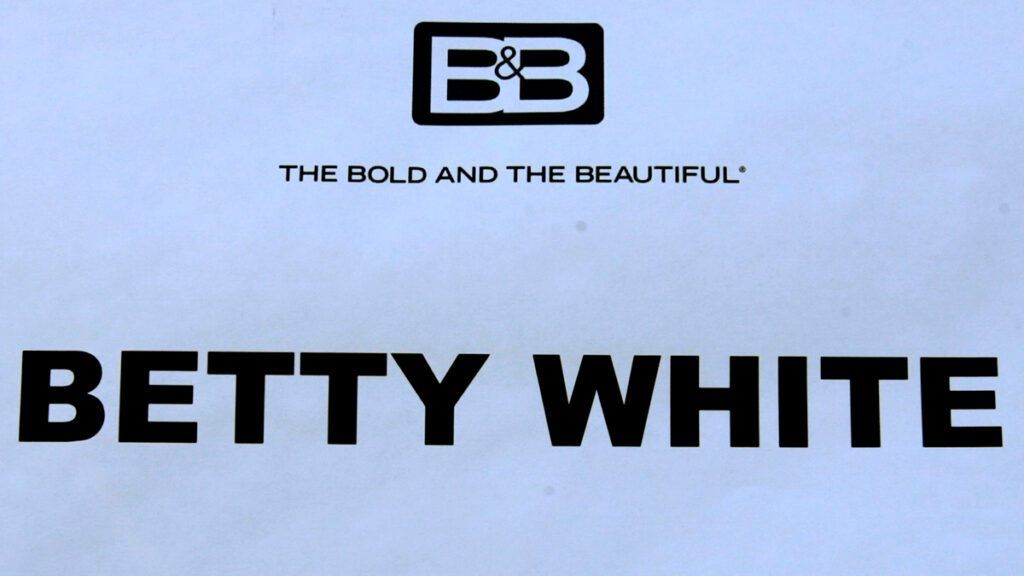 Betty White, The Bold and the Beautiful, B&B, #BoldandBeautiful, Bold & Beautiful