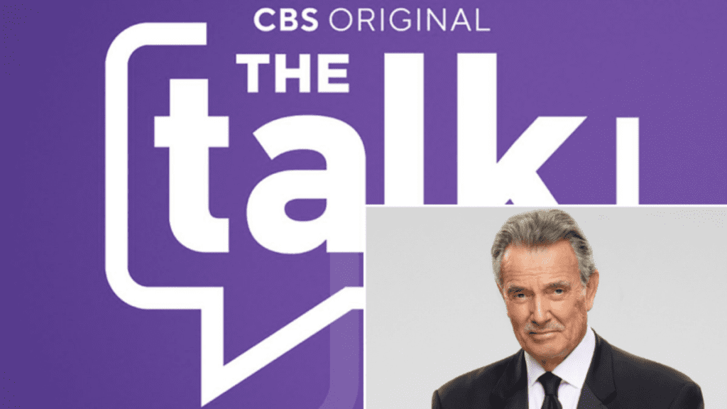 Eric Braeden, The Talk, Victor Newman, The Young and the Restless, #TheTalk, #YR, Young & Restless