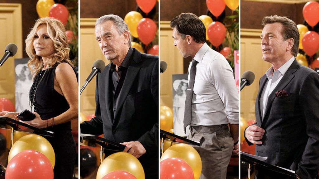 Tracey E. Bregman, Eric Braeden, Jason Thompson, Peter Bergman, The Young and the Restless, Young and Restless, Young & Restless, Y&R, #YR, #YoungandRestless, #TheYoungandtheRestless