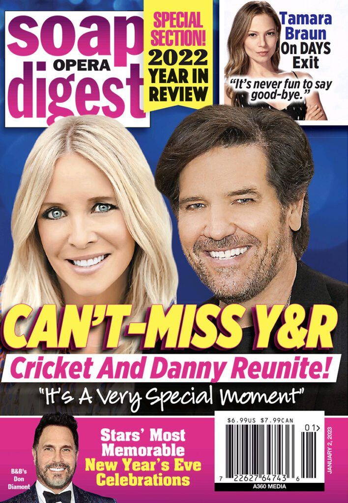 Soap Opera Digest, Soap Digest, January 2 2023 Issue, SOD, #SOD, #SoapDigest, #SoapOperaDigest