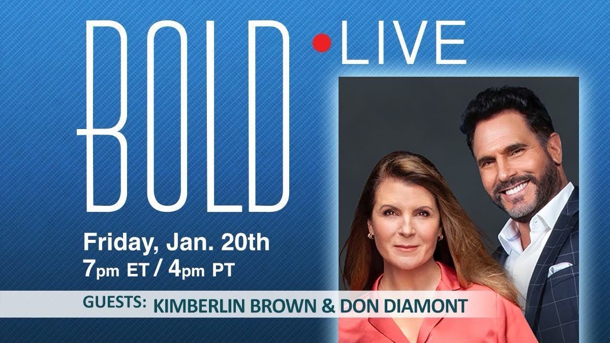 Kimberlin Brown, Don Diamont, Bold Live, #BoldLive, The Bold and the Beautiful, Bold and Beautiful, Bold & Beautiful, B&B, #BoldandBeautiful