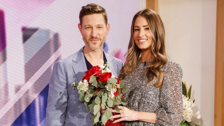 Michael Graziadei, Lauren Carey, The Talk, #TheTalk, The Young and the Restless, Young & Restless, Young and Restless, Y&R, #YR, #YoungandRestless