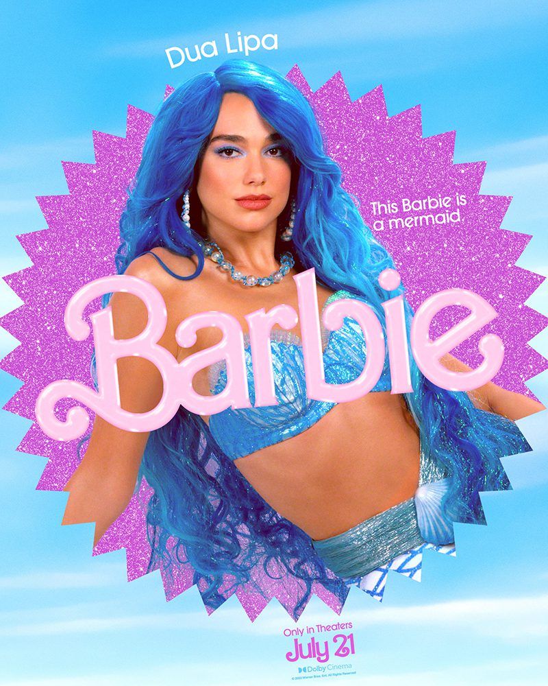 Dua Lipa, Barbie, Barbie Movie, Warner Bros. Pictures, #Barbie, #BarbieMovie