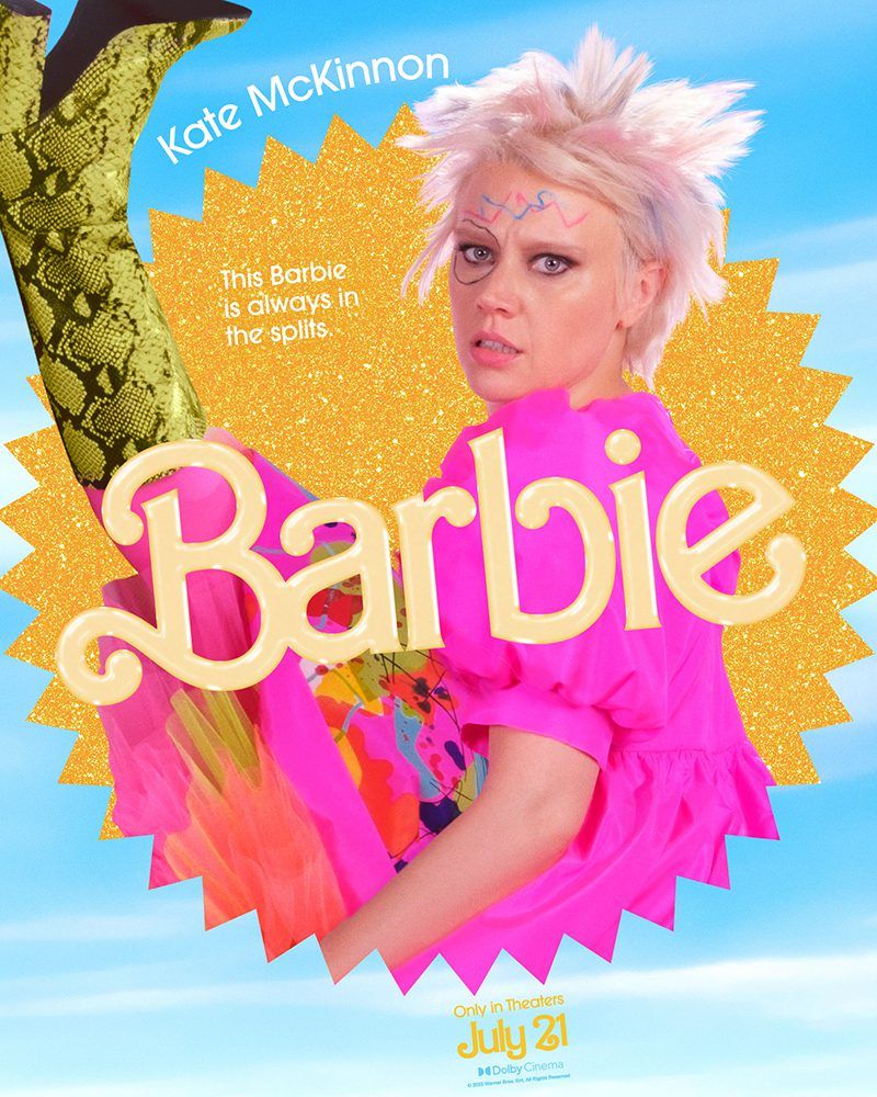 Kate McKinnon, Barbie, Barbie Movie, Warner Bros. Pictures, #Barbie, #BarbieMovie