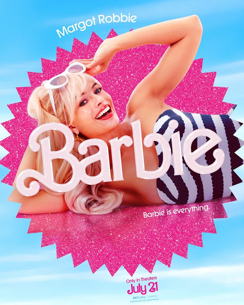 Margot Robbie, Barbie, Barbie Movie, Warner Bros. Pictures, #Barbie, #BarbieMovie