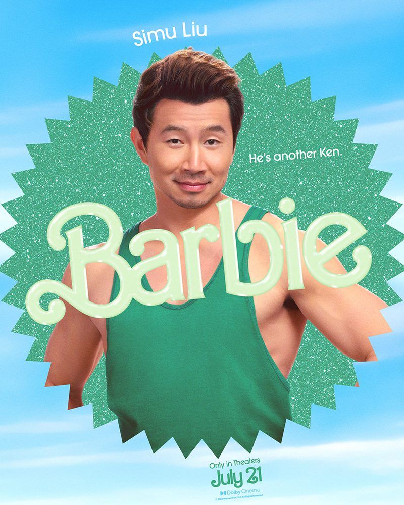 Simu Liu, Barbie, Barbie Movie, Warner Bros. Pictures, #Barbie, #BarbieMovie