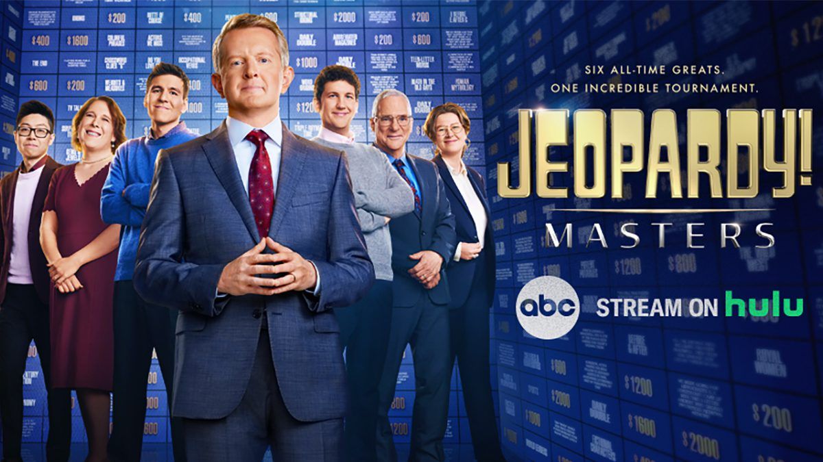 Jeopardy! Masters, Ken Jennings, Matt Amodio, Sam Buttrey, Andrew He, James Holzhauer, Mattea Roach, Amy Schneider, #Jeopardy