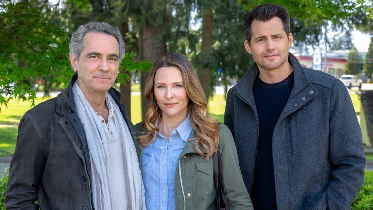 Robin Thomas, Jill Wagner, Kristoffer Polaha, Mystery 101, Hallmark Movies & Mysteries
