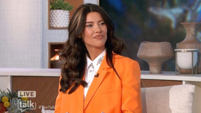 Jacqueline MacInnes Wood Announces She’s Pregnant with Baby No. 4 Jacqueline MacInnes Wood, Steffy Forrester, The Bold and the Beautiful, Bold & Beautiful, Bold and Beautiful, #BoldandBeautiful, The Talk, #TheTalk