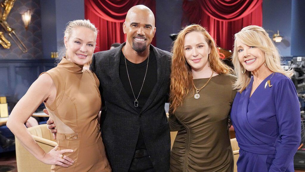 Sharon Case, Shemar Moore, Camryn Grimes, Melody Thomas Scott, Sharon Rosales, Malcolm Winters, Mariah Copeland, Nikki Newman, The Young and the Restless, Y&R, Young & Restless, Young and Restless, #YR, #YR50, #YoungandRestless