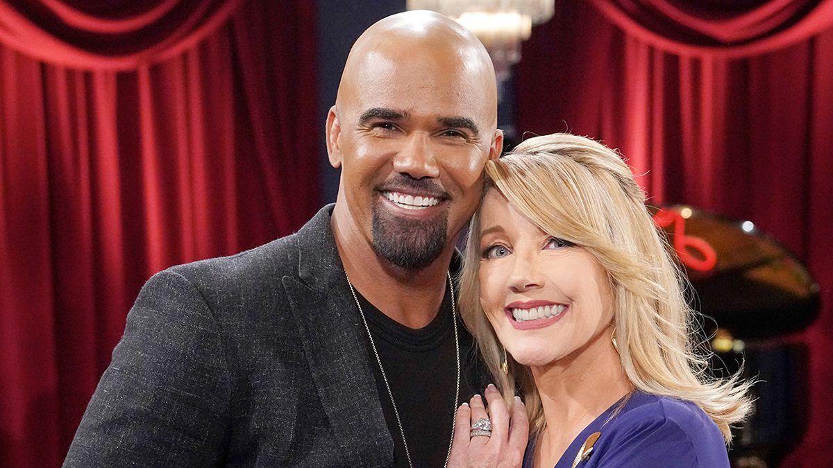 Shemar Moore, Melody Thomas Scott, Malcolm Winters, Nikki Newman, The Young and the Restless, Y&R, Young & Restless, Young and Restless, #YR, #YR50, #YoungandRestless