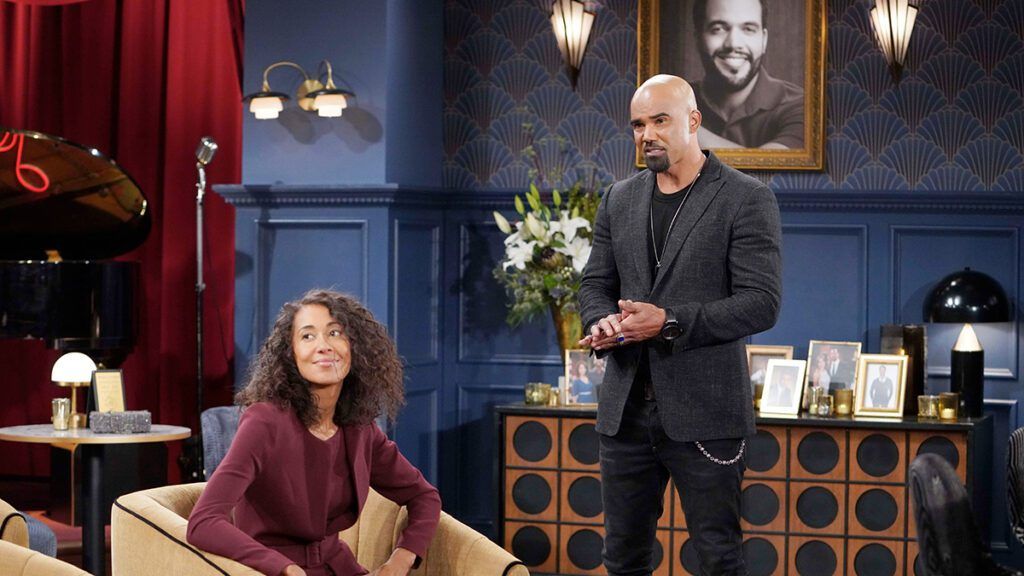 Chene Lawson, Shemar Moore, Yolanda Harmony Hamilton, Malcolm Winters, The Young and the Restless, Y&R, Young & Restless, Young and Restless, #YR, #YoungandRestless