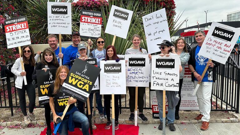 Potential Actors Strike Won’t Impact Daytime Soaps Due to Separate SAG-AFTRA Contracts WGA Strike, Writers Guild of America, WGA, Strike, #WGAStrike