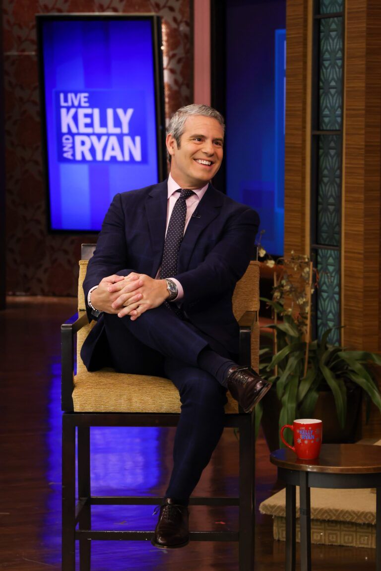 Andy Cohen, Live with Kelly and Ryan, Kelly Ripa, Ryan Seacrest, #KellyandRyan, #LiveKellyandRyan