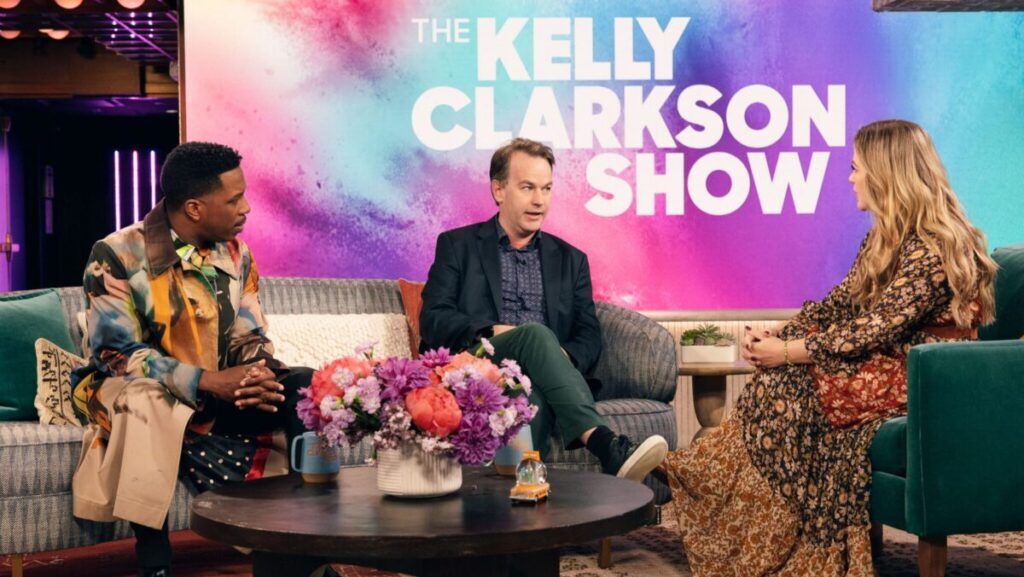 Leslie Odom Jr., Mike Birbiglia, Kelly Clarkson, The Kelly Clarkson Show, Kelly Clarkson Show, #KellyClarkson, #KellyClarksonShow