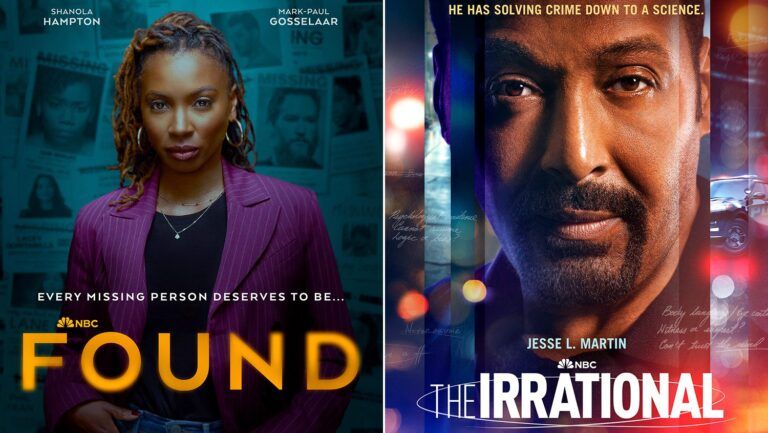 Found, The Irrational, Shanola Hampton, Mark-Paul Gosselaar, Jesse L. Martin, #FoundNBC, #NBCIrrational