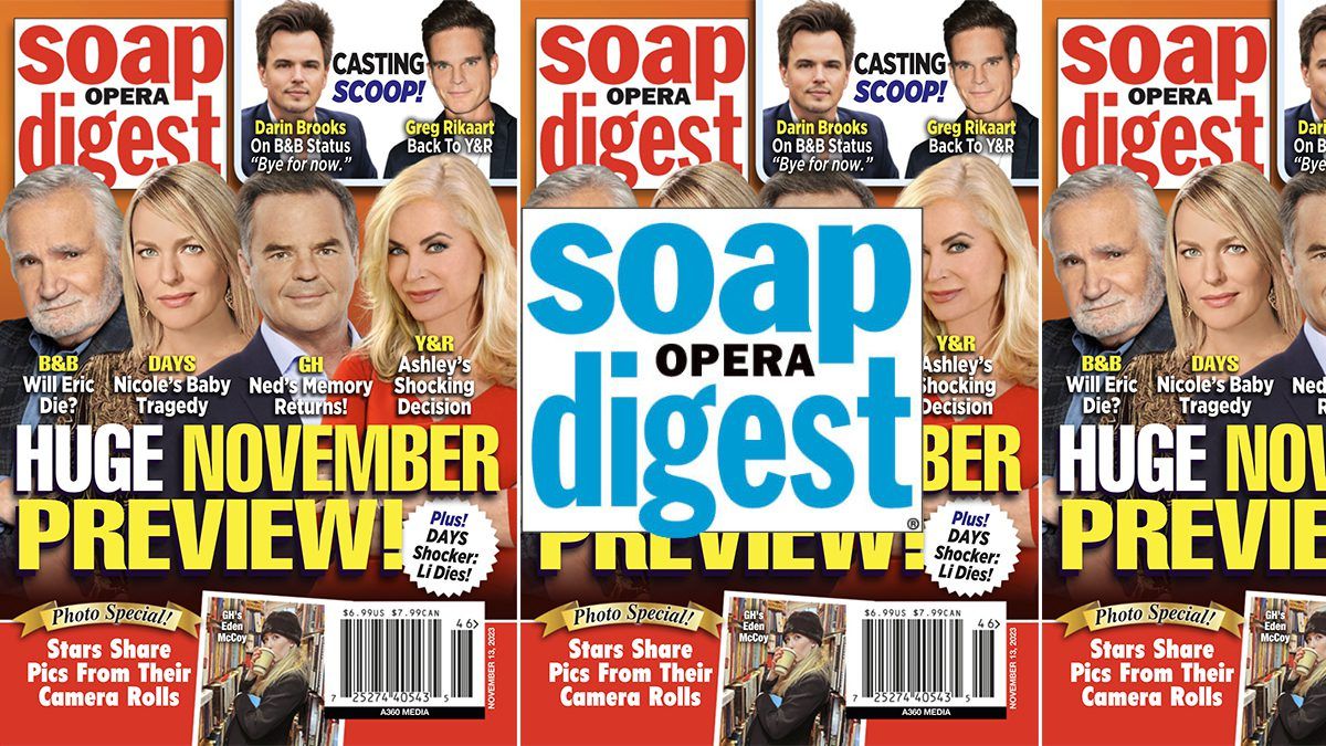 Soap Opera Digest, The Bold and the Beautiful, Days of our Lives, General Hospital, The Young and the Restless