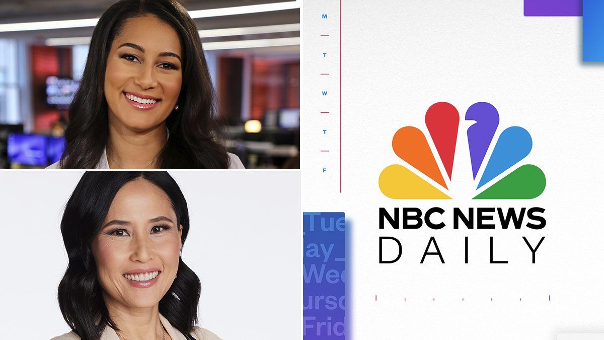 Morgan Radford, Vicky Nguyen, NBC News Daily, NBC News, NND, #NBCNewsDaily