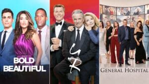 The Bold and the Beautiful, The Young and the Restless, General Hospital,