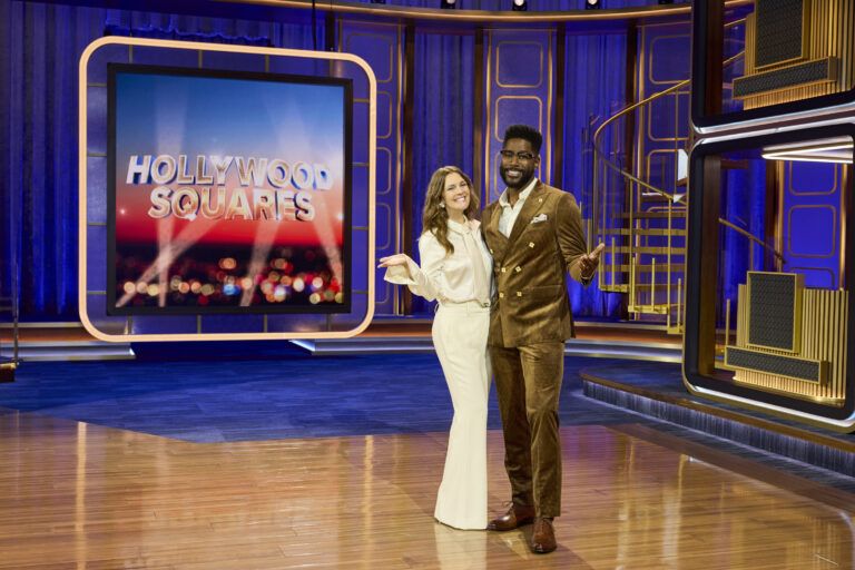 Drew Barrymore, Nate Burleson, Hollywood Squares, CBS