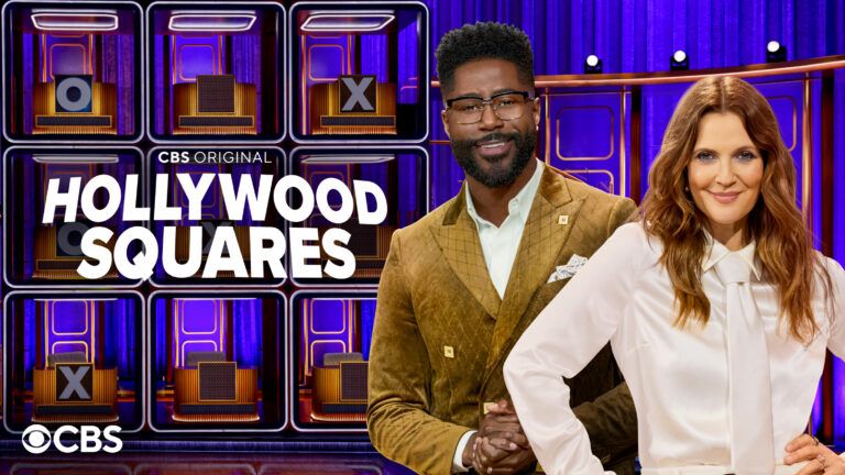 Drew Barrymore, Nate Burleson, Hollywood Squares, CBS