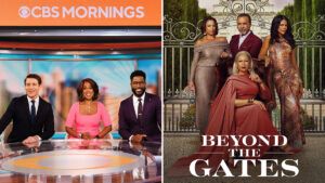 Gayle King, Tony Dokoupil, and Nate Burleson, CBS Mornings, Daphnée Duplaix, Clifton Davis, Tamara Tunie, Karla Mosley, Beyond the Gates, BTG, CBS News