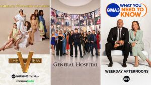 The View, General Hospital, GMA3: What You Need to Know, ABC