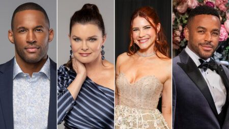 Lawrence Saint-Victor, Heather Tom, Courtney Hope, Sean Dominic, The Bold and the Beautiful, The Young and the Restless