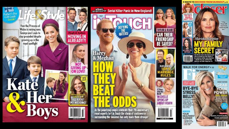 Life & Style, In Touch, Closer, First for Women, McClatchy Media Company