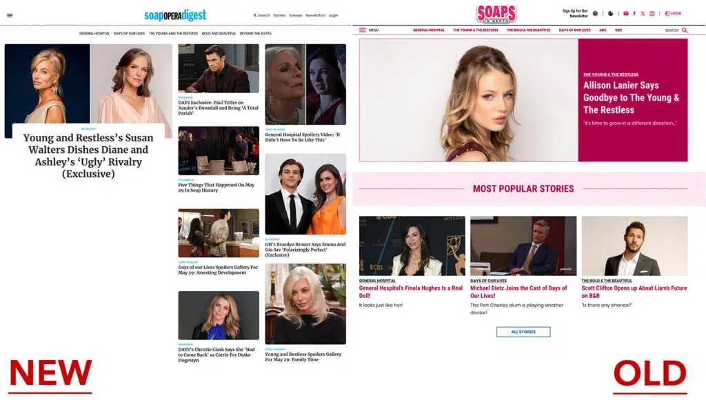 Soap Opera Digest, Soaps In Depth
