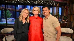 Kelly Ripa, Cynthia Nixon, Mark Consuelos, Live with Kelly and Mark