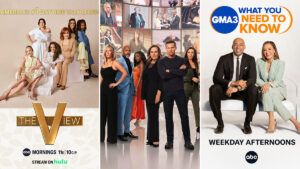 The View, General Hospital, GMA3: What You Need to Know, ABC