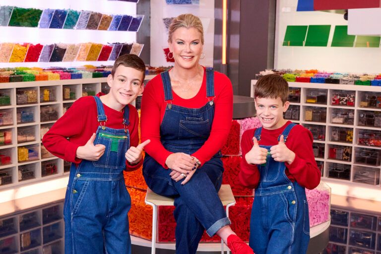 LEGO Masters Jr., Ajay, Alison Sweeney, Zak