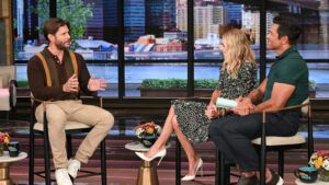 Jensen Ackles, Kelly Ripa, Mark Consuelos, Live with Kelly and Mark