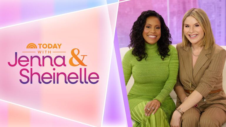 Jenna Bush Hager, Sheinelle Jones, TODAY with Jenna & Sheinelle