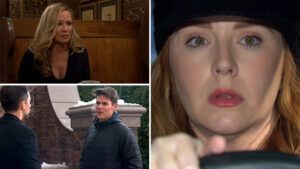 Sharon Case, Mark Grossman, Camryn Grimes, The Young and the Restless